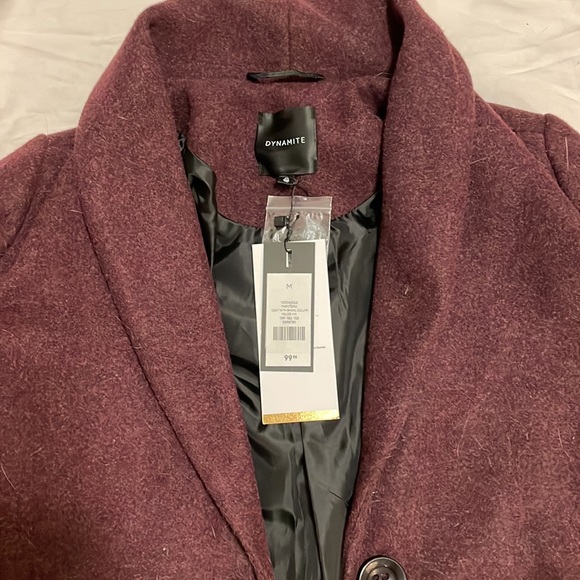 Dynamite coat with shawl collar - Picture 2 of 3